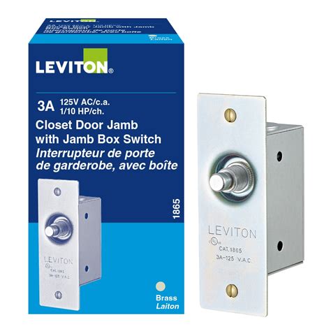 leviton 3 amp door jamb